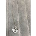 Silver Radioactive Necklace