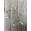 Silver Baby Charms Bracelet