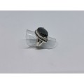 Silver Tourmaline Ring