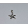 Silver Sea star Pendant