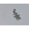 Silver Puppet Charm