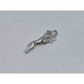 Silver Panther Charm