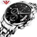 NIBOSI 1985 Mens Watches Luxury Top Brand Quartz Wrist Watch