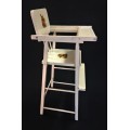 Vintage Doll`s High Chair