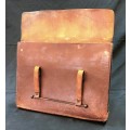 Vintage Leather Sheet-Music Case