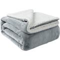 Sherpa Flannel Soft Blanket - Bigger Size