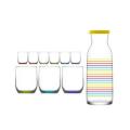 LAV 7 Piece Rainbow Water Set