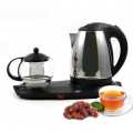 2in1 Silvercrest Tea Kettle set With Warming Tray