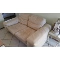 Genuine Leather Couch - Seller relocating