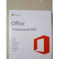 MICROSOFT OFFICE 2016 PROFESSIONAL EDITION. Sealed Retail Package. Never Used!!!
