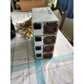 4x Antminers and power supply units
