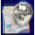 2009 SA Silver R1 Proof National Anthem
