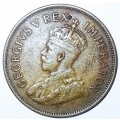 1936 SA 1/2 penny coin