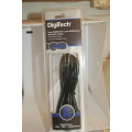 DIGITECH 3.5 MM STEREO AUDIO CABLE WITH 3.5 MM PLUG 3 MT LENGTH