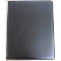 Faux Leather Zip Around Portfolio with A4 Pad and Calculator