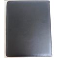 Faux Leather Zip Around Portfolio with A4 Pad and Calculator