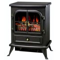 freestanding electric fireplace heater - very nice item - stylish ambient "fire "effect