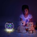 Christmas Lights Color Changing Solar Light Crystal Glass for for Out/Indoor Decorations (Stars)
