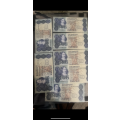 South African old R2 notes all in sequence non circulated