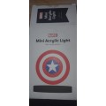 Marvel Capitan America Mini Acrylic light.