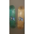 2x HUd skateboard decks.