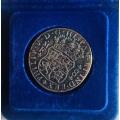 1742 Spain  8 reales ( Ship wreck coin from the Reigersdaal 1747 )