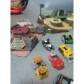 Micro Machines Playset and Military Micros