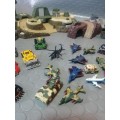 Micro Machines Playset and Military Micros