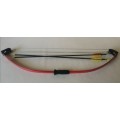 Compound bow and arrow set