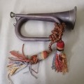 Vintage Military Royal Artillery Brass and Copper Bugle Horn