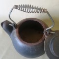 Rare Wagner 1891 Original Cast Iron Teapot