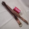 Awesome Western Leather Bullet Bandolier - 1050mm