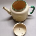 Large Vintage 3 Litre Enamel Coffee/Tea Pot