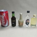 A Collection of Miniature Liquor Bottles (Sealed Full) Listing B