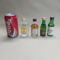 A Collection of Miniature Liquor Bottles (Sealed Full) Listing D