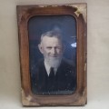 VERY OLD ANTIQUE FRAMED PHOTO - 350 X 530MM