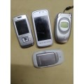 GROUP OF VINTAGE COLLECTABLE CELL PHONES