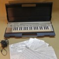 YAMAHA PORTASOUND PC 100 COMPLETE WITH PLAY CARDS AND CASE