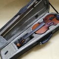 Sanchez 1/2 Size Handmade Violin With Bow & Case - Very Good Condition