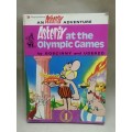 VINTAGE ASTERIX AT THE OLYMPIC GAMES HARD COVER BOOK