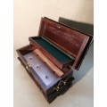 MAGNIFICENT!!!! SOLID STINKWOOD BALL AND CLAW JEWELRY BOX