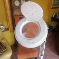 VERYLARGE RIBALTA MAGNIFYING LAMP (WITH STAND) - LED - LIGHTS (MINT COBDITION)