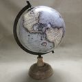 BEAUTIFUL WORLD GLOBE ON WOODEN BASE