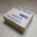 RARE VINTAGE 1960`S EHRCORDER TRANSISTOR REEL TO REEL TAPE RECORDER