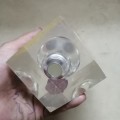 EXQUISITE ORIGINAL POP ART ACRYLIC GLASS GLOW IN THE DARK PAPERWEIGHT SCULPTURE BY PIERRE GIRAUDON