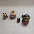 HIGHLY COLLECTABLE VINTAGE ARAB MATRYOSHKA - COMPLETE