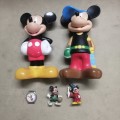 RARE VINTAGE MICKEY MOUSE COLLECTION MADE IN HONG KONG