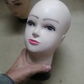 TWO MANNEQUIN WIG/HAT STANDS