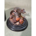Country Collection of Knysna `Mice On Wildbrambles` Ornament - Limited Edition No: 1325/5000