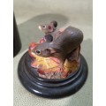 Country Collection of Knysna `Mice On Wildbrambles` Ornament - Limited Edition No: 1325/5000